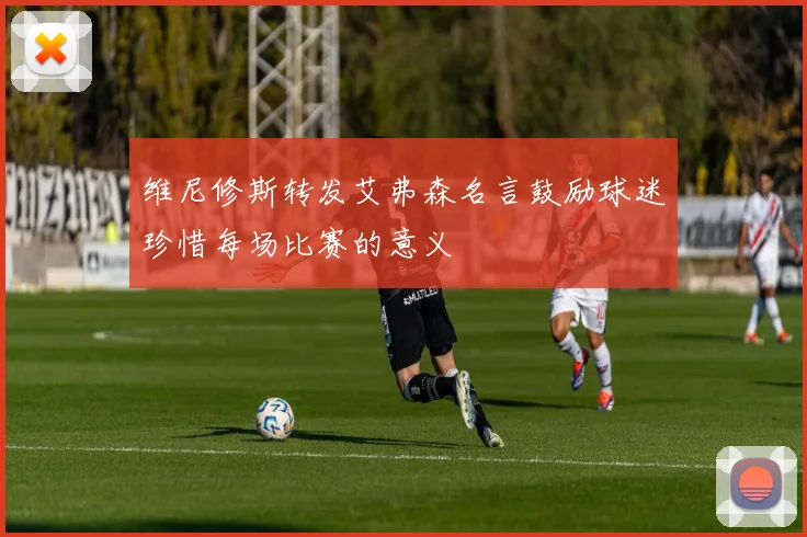 维尼修斯转发艾弗森名言鼓励球迷珍惜每场比赛的意义